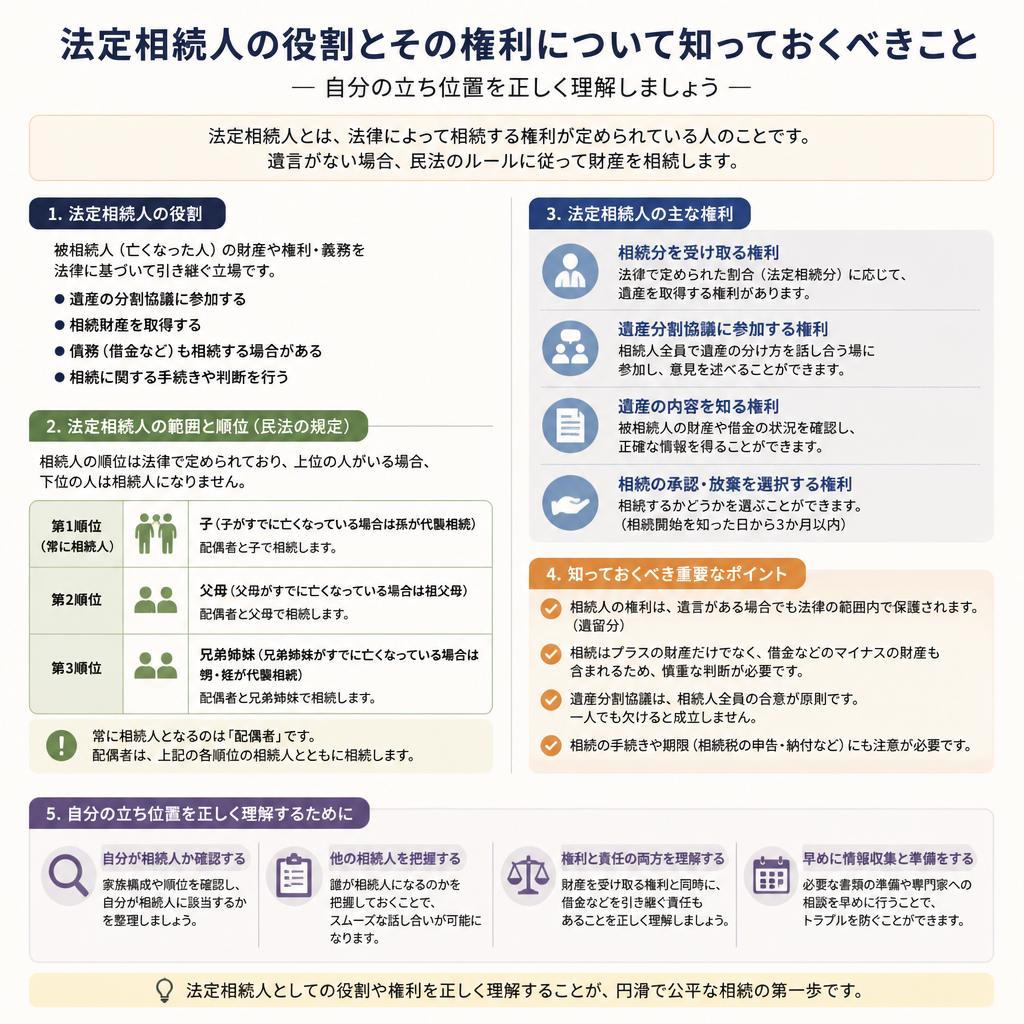 法定相続人の基本知識
